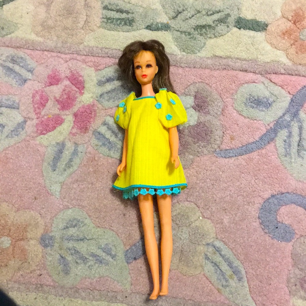 Vintage 1965 Barbie Dress Genuine